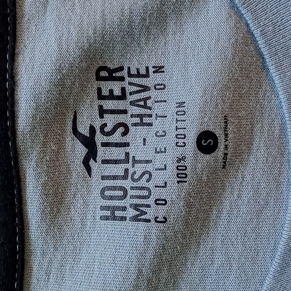 Hollister Must Have Collection Women's Curved Hem Long Sleeve T-Shirt Size Small - Picture 11 of 14